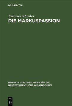 Cover Die Markuspassion (eBook, PDF)