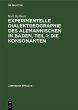 Experimentelle Dialektgeographie des... - Bild 1