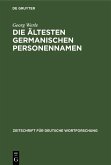 Die ältesten germanischen Personennamen (eBook, PDF)
