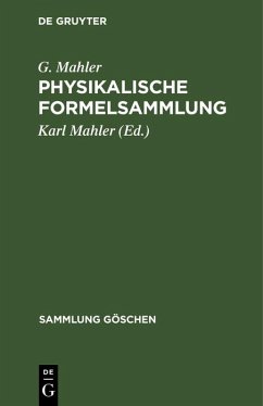 Physikalische Formelsammlung (eBook, PDF) - Mahler, G.