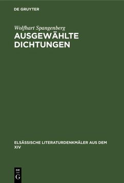 Cover Ausgewählte Dichtungen (eBook, PDF)