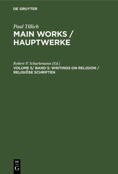 Writings on Religion / Religiöse Schriften (eBook, PDF)