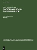 Sociolinguistics / Soziolinguistik. Volume 1 (eBook, PDF)