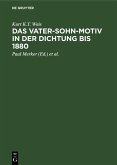 Das Vater-Sohn-Motiv in der Dichtung bis 1880 (eBook, PDF)