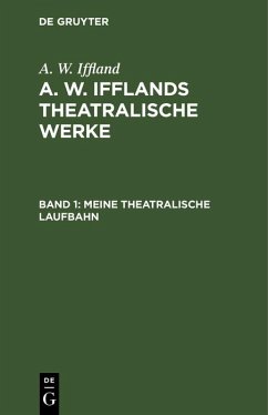 Cover Meine theatralische Laufbahn (eBook, PDF)