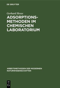 Cover Adsorptionsmethoden im chemischen Laboratorium (eBook, PDF)