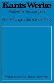 Anmerkungen der Bände VI-IX (eBook, PDF) Anmerkungen der Bände VI-IX (eBook, PDF)