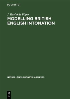 Cover Modelling British English Intonation (eBook, PDF)