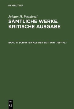 Schriften aus der Zeit von 1795-1797 (eBook, PDF)