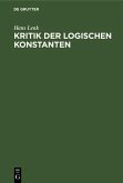 Kritik der logischen Konstanten (eBook, PDF)