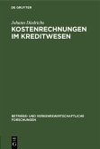 Kostenrechnungen im Kreditwesen (eBook, PDF)