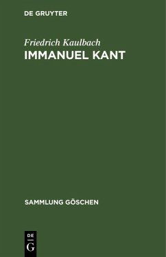 Immanuel Kant (eBook, PDF) - Kaulbach, Friedrich