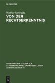 Von der Rechtserkenntnis (eBook, PDF)