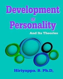 Development of Personality and Its Theories (eBook, ePUB) - B, Hiriyappa