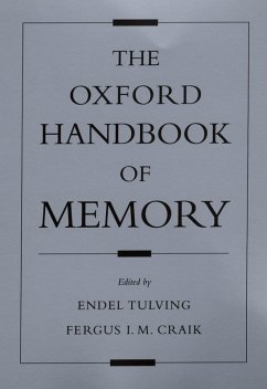 Cover The Oxford Handbook of Memory (eBook, PDF)