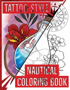 Tattoo-Style nautical coloring book - Barnes, Clinton Troy