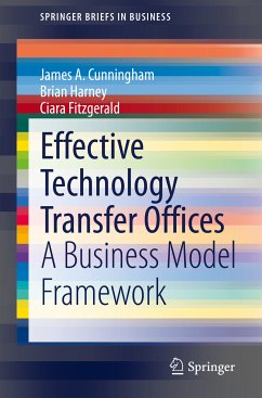 Effective Technology Transfer Offices (eBook, PDF) - Cunningham, James A.; Harney, Brian; Fitzgerald, Ciara