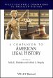 A Companion to American Legal History... - Bild 1