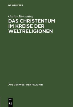Cover Das Christentum im Kreise der Weltreligionen (eBook, PDF)