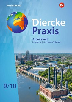 Cover Diercke Praxis SI 9 / 10. Arbeitsheft. Arbeits- und Lernbuch. Gymnasien in Thüringen