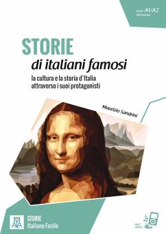 Storie di italiani famosi. Lektüre + MP3 online - Sandrini, Maurizio