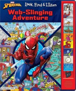 Marvel Spider-Man: Web-Slinging Adventure Look, Find & Listen Sound Book - Pi Kids