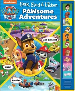 Nickelodeon PAW Patrol: PAWsome Adventures Look, Find & Listen Sound Book - Pi Kids