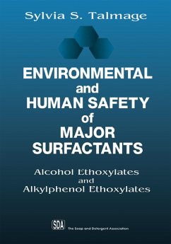 Cover Environmental and Human Safety of Major Surfactants (eBook, PDF)