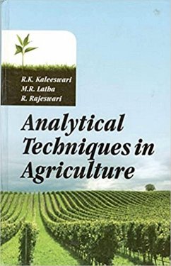Cover Analytical Techniques In Agricutlure (eBook, ePUB)