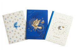 Harry Potter: Ravenclaw Constellation Sewn Notebook Collection (Set of 3) - Insight Editions