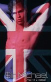 UK British Flag sexy Sir Michael designer creative blank Journal