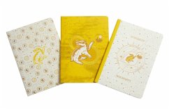 Harry Potter: Hufflepuff Constellation Sewn Notebook Collection (Set of 3) - Insight Editions