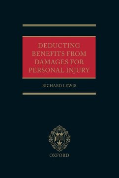 Cover DEDUCTING BENEFITS FROM DAMAGES C