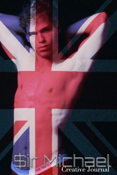 UK British Flag sexy Sir Michael designer creative blank Journal - Huhn, Michael; Michaelhuhn