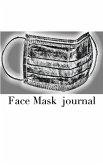 Face Mask themed Blank Journal sir Michael designer