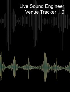 Live Sound Venue Tracker 1.0 - Blank Lined Pages, Charts and Sections 8x10 - Mantablast