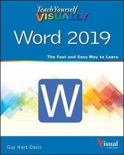 Teach Yourself VISUALLY Word 2019 - Hart-Davis, Guy