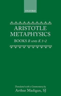 Metaphysics: Books B and K 1-2 - Aristotle