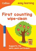 Collins Easy Learning Preschool - First Counting Age 3-5 Wipe Clean Activity Book