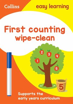 Collins Easy Learning Preschool - First Counting Age 3-5 Wipe Clean Activity Book - Collins Easy Learning