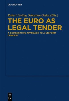 The Euro as Legal Tender (eBook, ePUB)