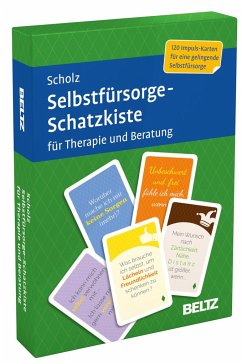 Selbstfürsorge-Schatzkiste für Therapie und Beratung - Scholz, Falk Peter