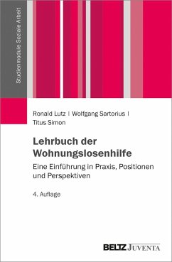 Lehrbuch der Wohnungslosenhilfe - Lutz, Ronald;Sartorius, Wolfgang;Simon, Titus