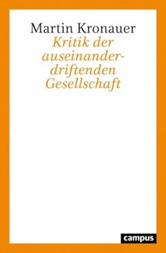 Kritik der auseinanderdriftenden Gesellschaft - Kronauer, Martin