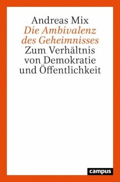 Cover Die Ambivalenz des Geheimnisses