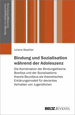 Bindung und Sozialisation während der Adoleszenz - Staehler, Juliane