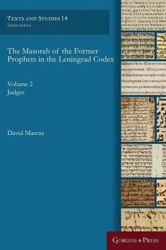 The Masorah of the Former Prophets in the Lenigrad Codex