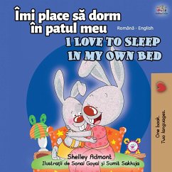 I Love to Sleep in My Own Bed (Romanian English Bilingual Book for kids) - Admont, Shelley; Books, Kidkiddos