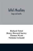 Tottel's miscellany; Songes and Sonettes