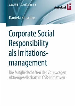 Corporate Social Responsibility als Irritationsmanagement (eBook, PDF) - Blaschke, Daniela